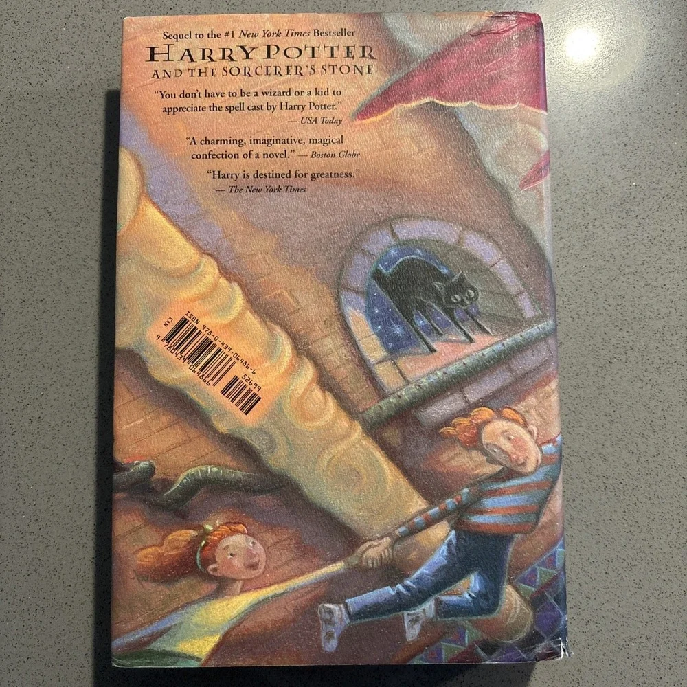 Harry Potter and the Chamber of Secrets J. K. Rowling (1st‎ Edition/First Print)